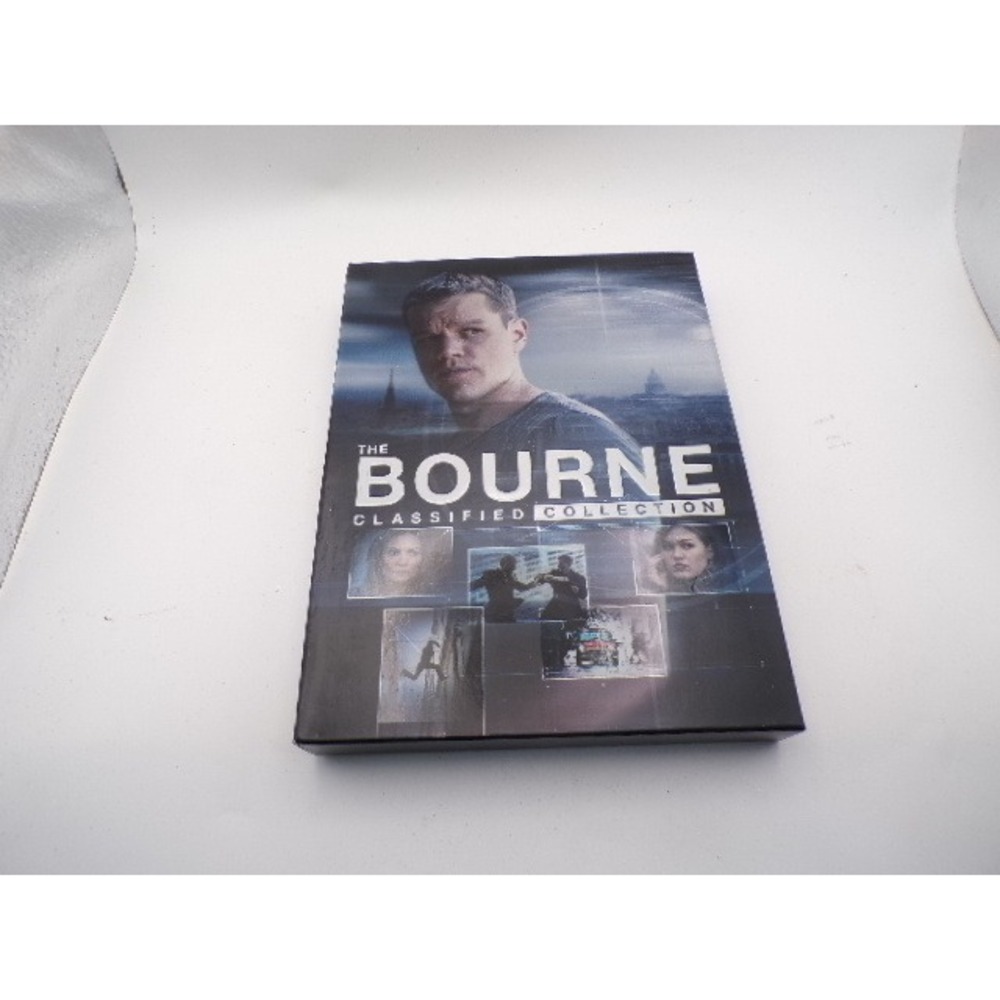 The Bourne Classified Collection DVD Matt Damon Action Thriller Movies Set‎